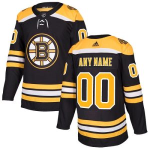 NHL Boston Bruins Pelipaita Custom Koti Musta Authentic